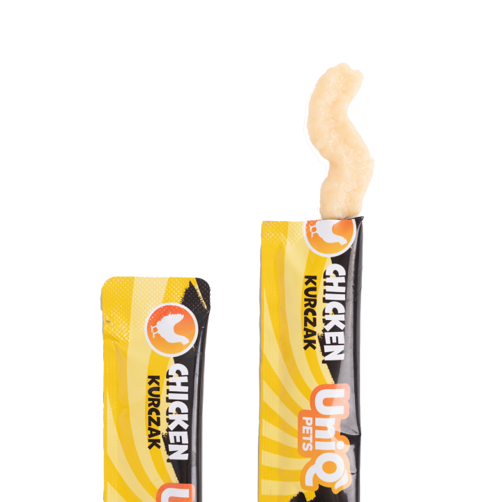 UNIQ PETS KREMOWA PRZEKĄSKA DLA KOTA PURRCREAM 15 g x 50 szt o smaku kurczaka