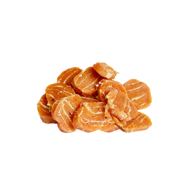 UNIQ PETS PRZYSMAKI DLA KOTA MIMI 50g mini chipsy z łososiem i dorszem