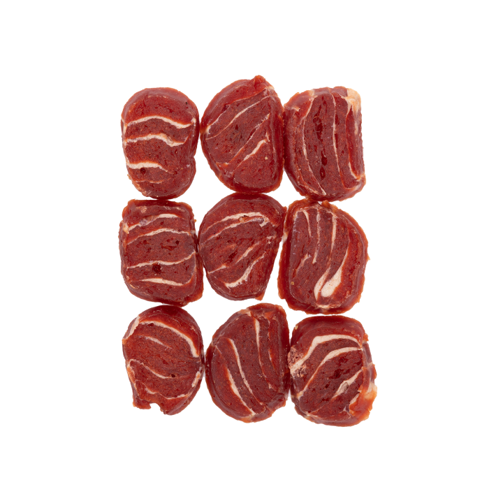 UNIQ PETS PRZYSMAKI DLA KOTA MIMI 50g mini chipsy z kaczką i dorszem