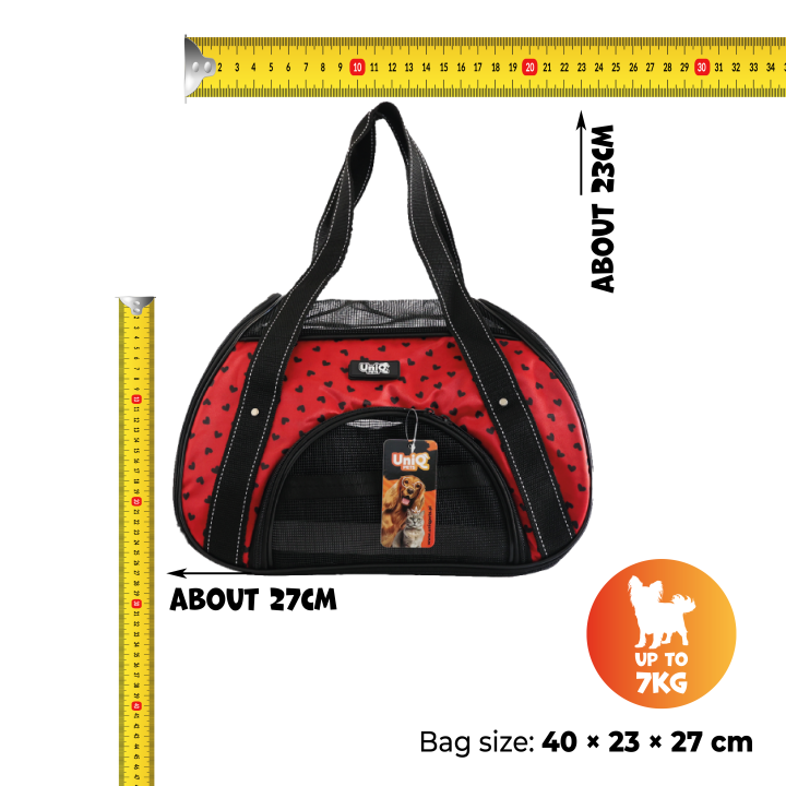 Transporter dla zwierząt torba FURRYHEART 40x23x27cm do 7 kg