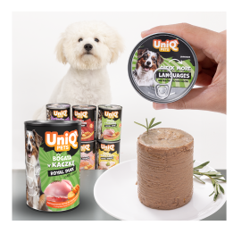 UNIQ PETS Mokra karma dla psa ROYAL DUCK kaczka