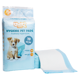 UNIQ PETS Podkłady higieniczne FRESHPAD niebieskie 10 szt.