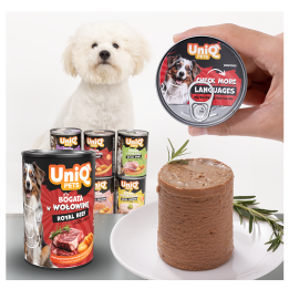 UNIQ PETS Mokra karma dla psa ROYAL BEEF wołowina