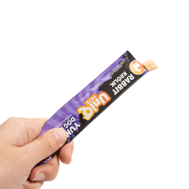 UNIQ PETS Przysmaki dla psa z królika krem w saszetkach 15g x 50szt WUFFCREAM