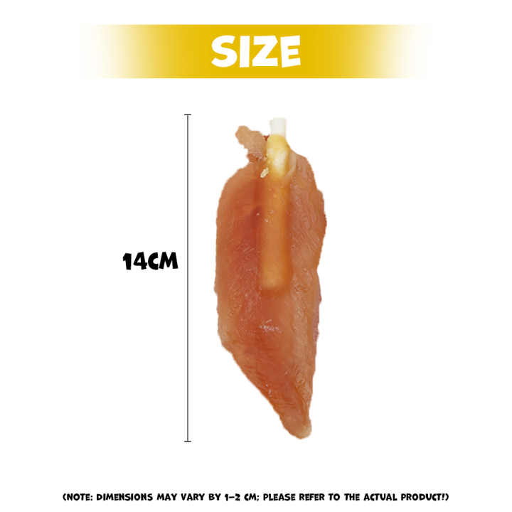 Flety z kurczaka dla psa 500g UNIQ PETS