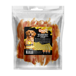 Flety z kurczaka dla psa 500g UNIQ PETS
