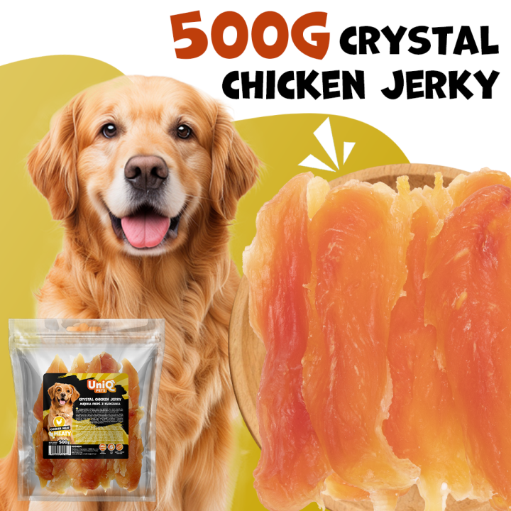 Pierś z kurczaka naturalne przysmaki dla psa 500g UNIQ PETS
