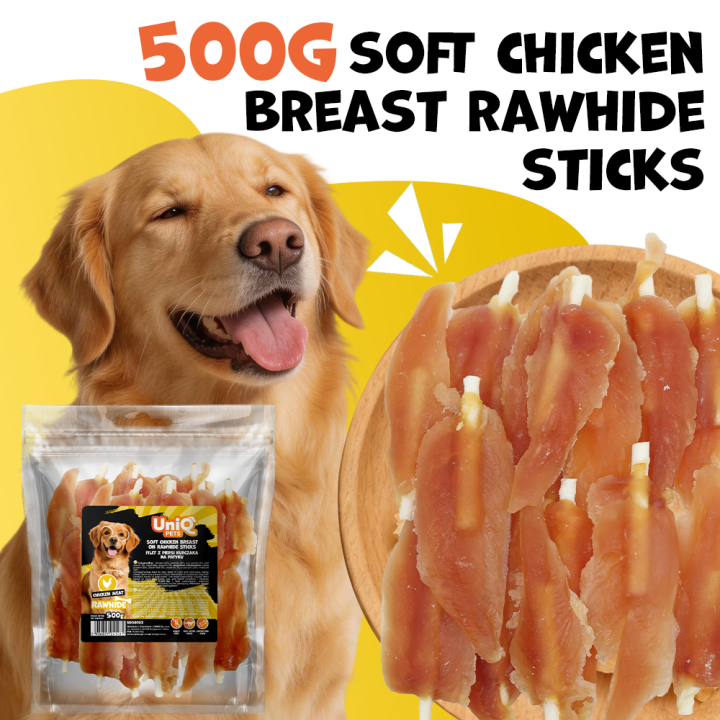 Flety z kurczaka dla psa 500g UNIQ PETS