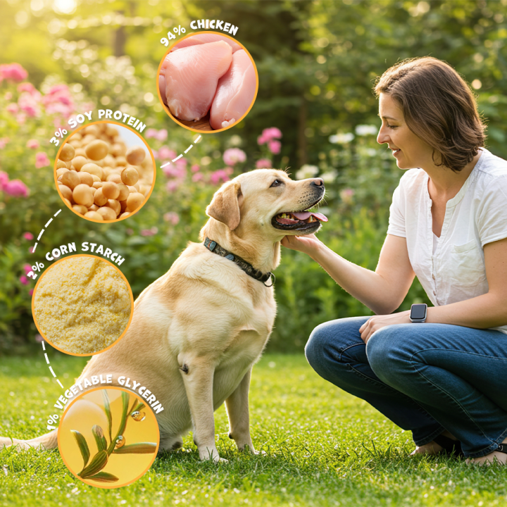 Przysmaki dla psa paski z kurczaka naturalne 500g UNIQ PETS