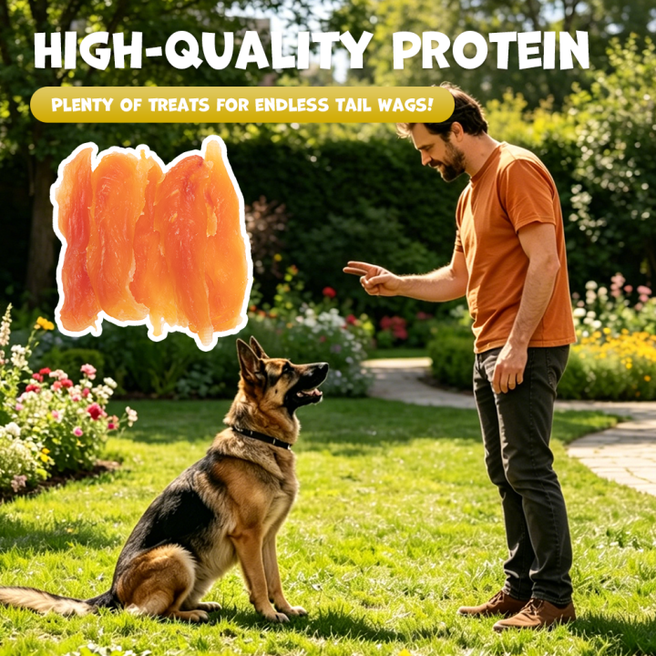 Pierś z kurczaka naturalne przysmaki dla psa 500g UNIQ PETS