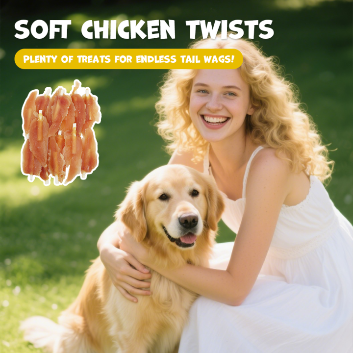 Flety z kurczaka dla psa 500g UNIQ PETS