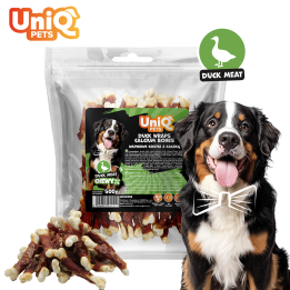 Kostki wapniowe z kaczka przysmaki dla psa 500g UNIQ PETS