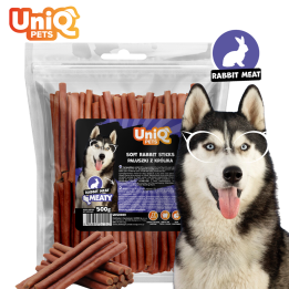 Paluszki dla psa z królika naturalne przysmaki dla psa 500g UNIQ PETS