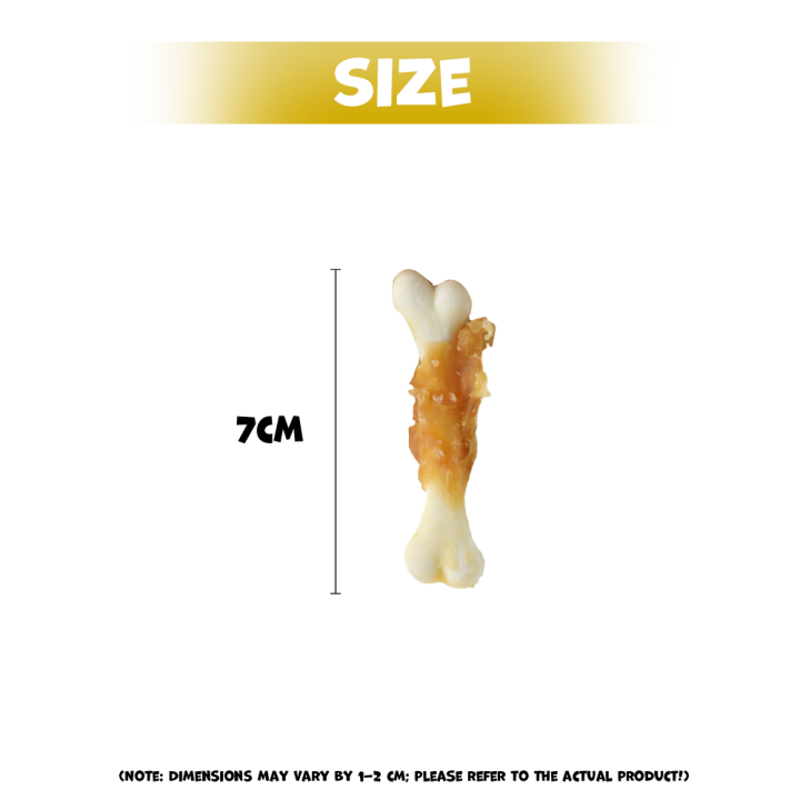 kostki dla psa z kurczakiem smaczki dla psa 500g Uniq Pets