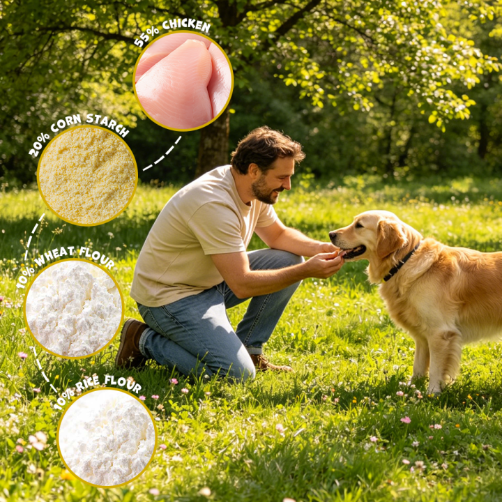 kostki dla psa z kurczakiem smaczki dla psa 500g Uniq Pets