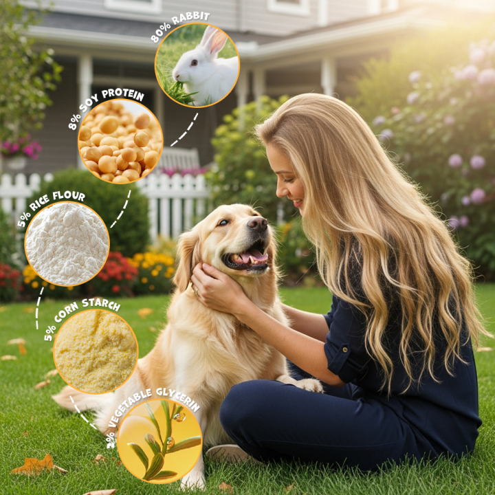 Paluszki dla psa z królika naturalne przysmaki dla psa 500g UNIQ PETS