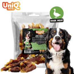 Przysmak dla psa kaczka z batatem 500g Uniq Pets