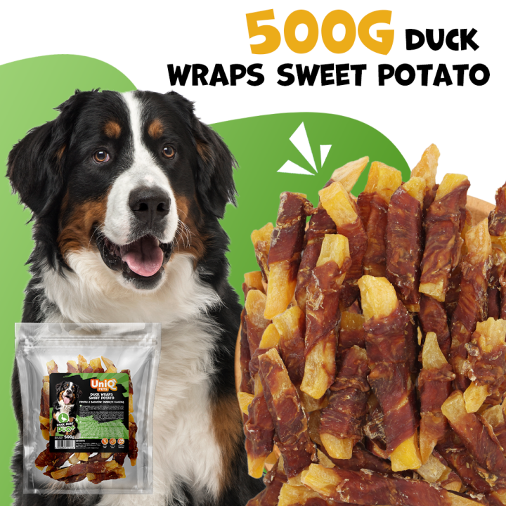 Przysmak dla psa kaczka z batatem 500g Uniq Pets