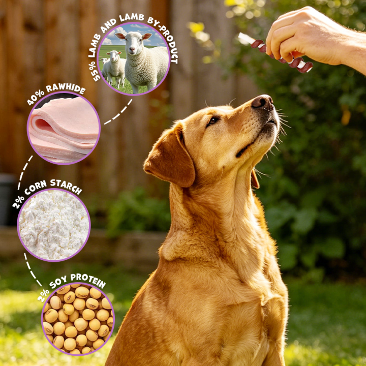 Przysmaki dla psa paleczki z jagnięciny 500g Uniq Pets