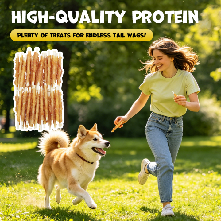 Pałeczki owinięte kurczakiem 500g UNIQ PETS