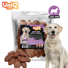 Smaczki dla psa z jagniecina 500g Uniq Pets