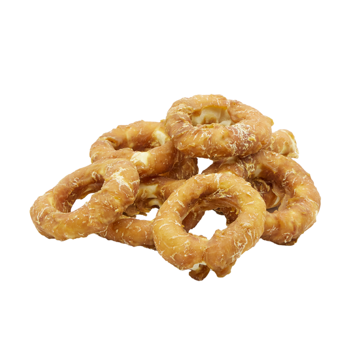 Przysmaki dla psa z kurczakiem donut przysmak dla psa 500g Uniq Pets