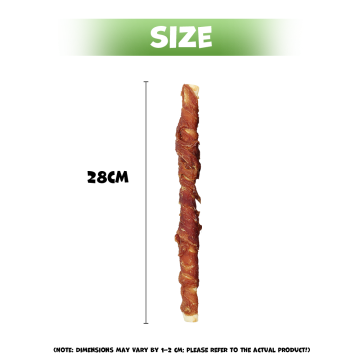 Pałeczki dla psa kaczka ze skórą wołową 320g Uniq Pets