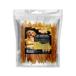 Paski z kurczaka miekkie 500g Uniq Pets