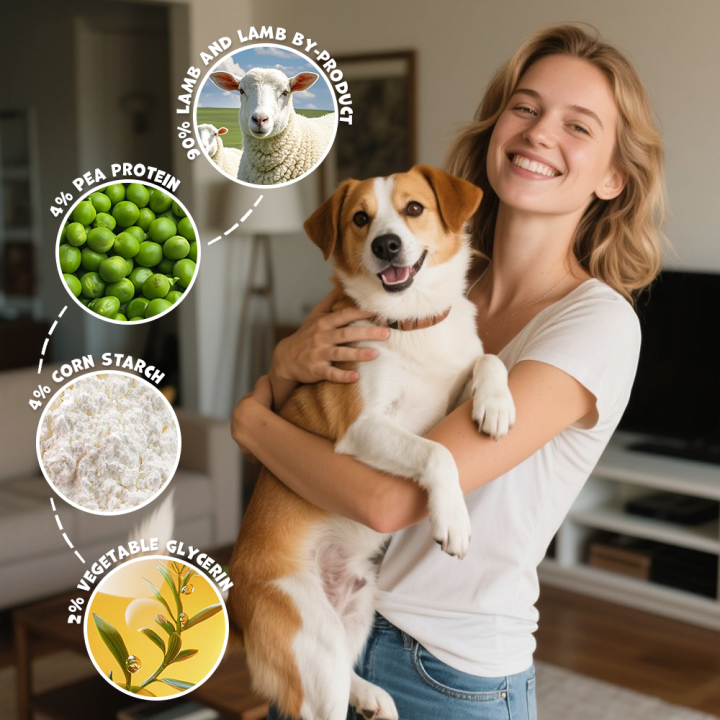 Smaczki dla psa z jagniecina 500g Uniq Pets