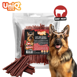 Paleczki wolowe dla psa 500g Uniq Pets