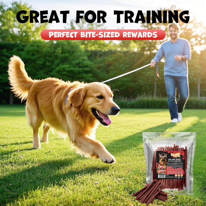 Paleczki wolowe dla psa 500g Uniq Pets