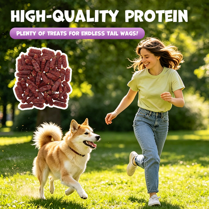 Przysmaki dla psa jagnięcina kiełbaski 500g Uniq Pets