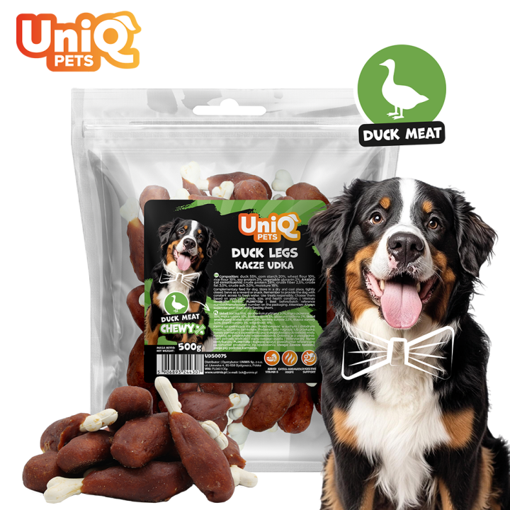 Udka z kaczki dla psa 500g Uniq Pets
