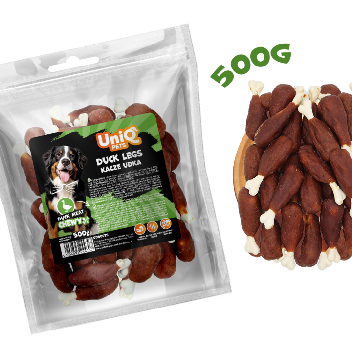 Udka z kaczki dla psa 500g Uniq Pets