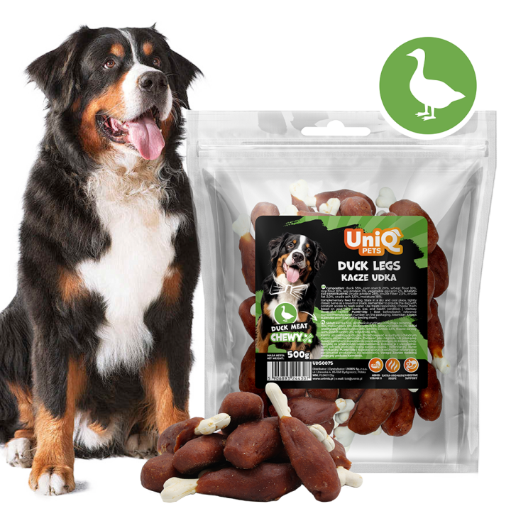Udka z kaczki dla psa 500g Uniq Pets