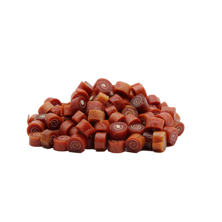 Smaczki dla psa naturalne z jagnięciny rollsy 500g Uniq Pets