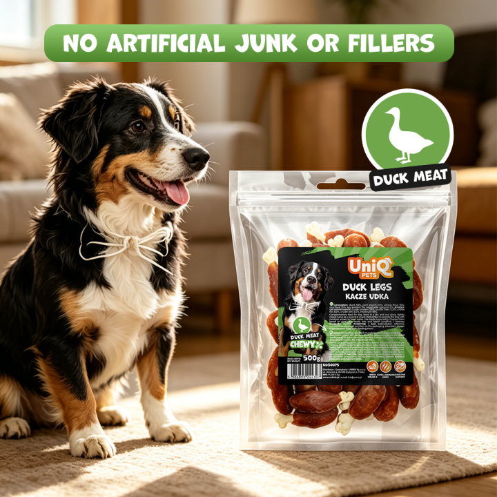 Udka z kaczki dla psa 500g Uniq Pets