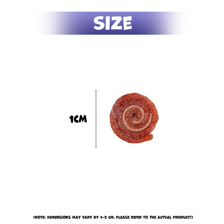 Smaczki dla psa z królika rollsy 500g Uniq Pets