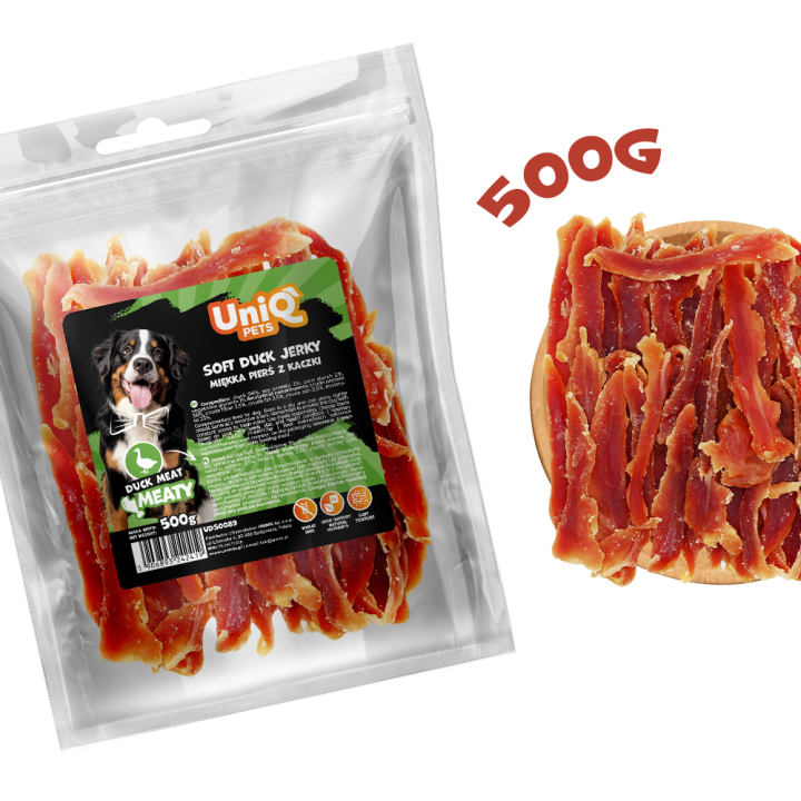 Przysmak dla psa piers z kaczki 500g Uniq Pets