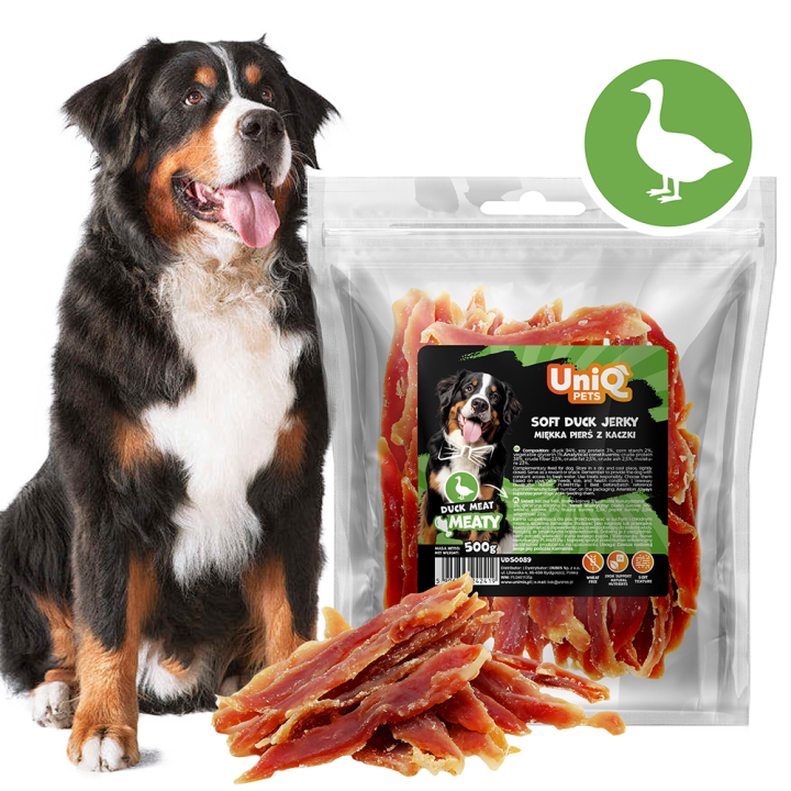 Przysmak dla psa piers z kaczki 500g Uniq Pets