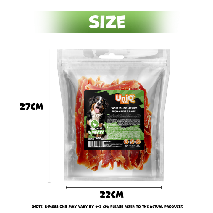 Przysmak dla psa piers z kaczki 500g Uniq Pets