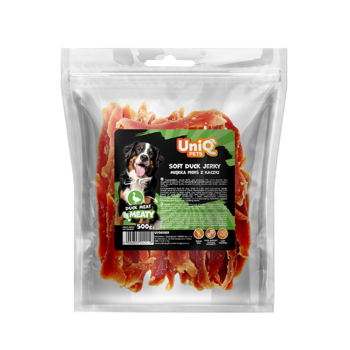 Przysmak dla psa piers z kaczki 500g Uniq Pets
