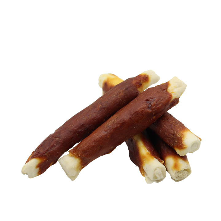 UNIQ PETS przysmaki dla psa paluch z kaczki i skóry wołowej 500g