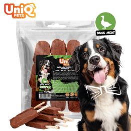 UNIQ PETS PRZYSMAKI DLA PSA CHEWY 500g lody z kaczką i warzywami