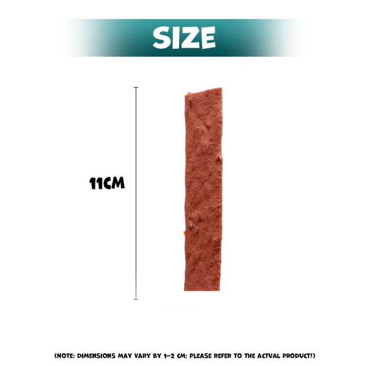 UNIQ PETS Filety suszone dla psa z dziczyzny 300g