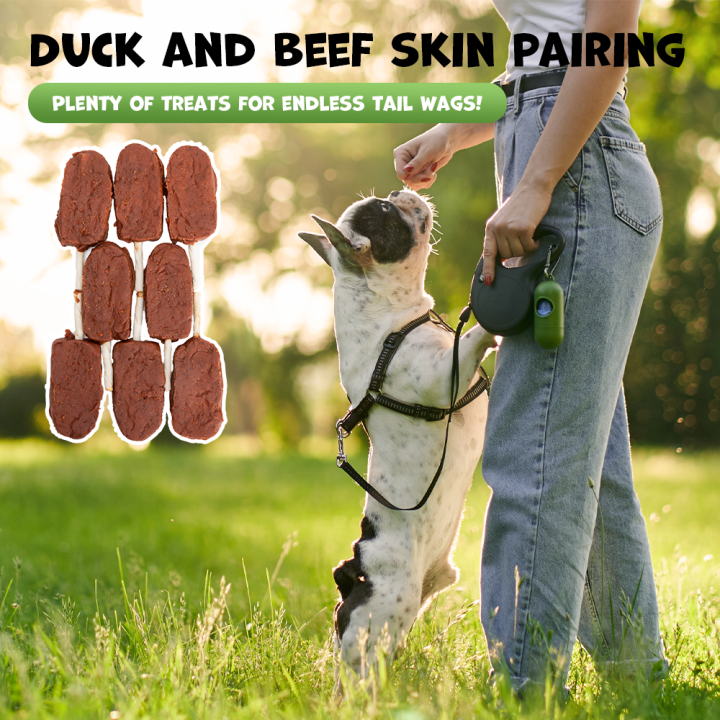 UNIQ PETS PRZYSMAKI DLA PSA CHEWY 500g lody z kaczką i warzywami