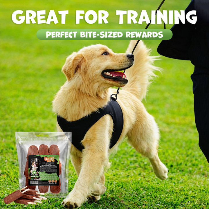 UNIQ PETS PRZYSMAKI DLA PSA CHEWY 500g lody z kaczką i warzywami