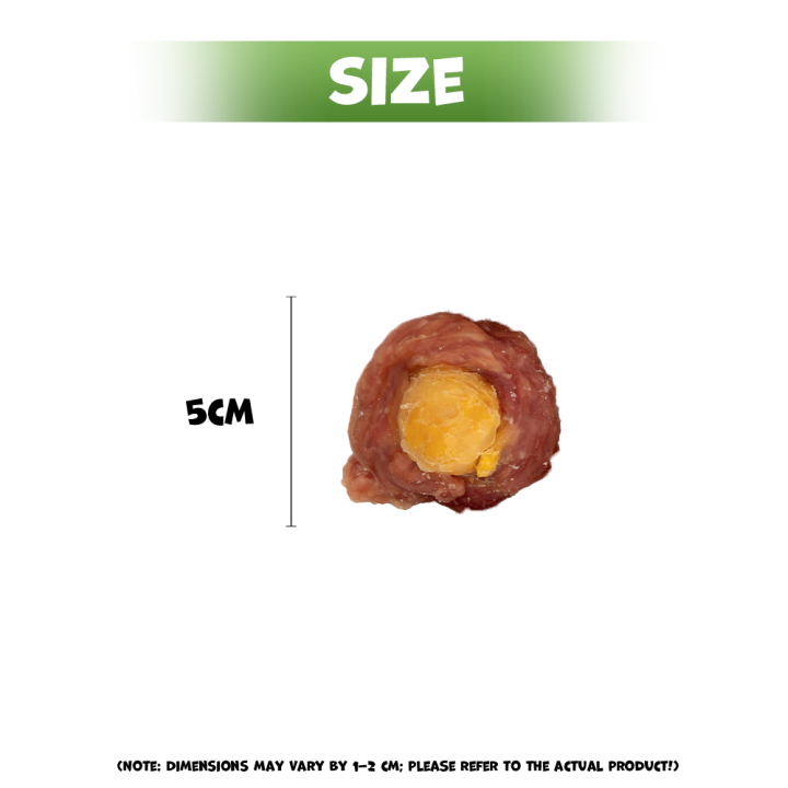 Smaczki dla psa kaczka z żółtkiem jajka 250g Uniq Pets