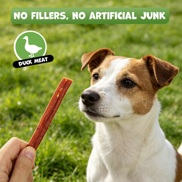 UNIQ PETS PRZYSMAKI DLA PSA CHEWY 500g paluszki z kaczką i gruszką