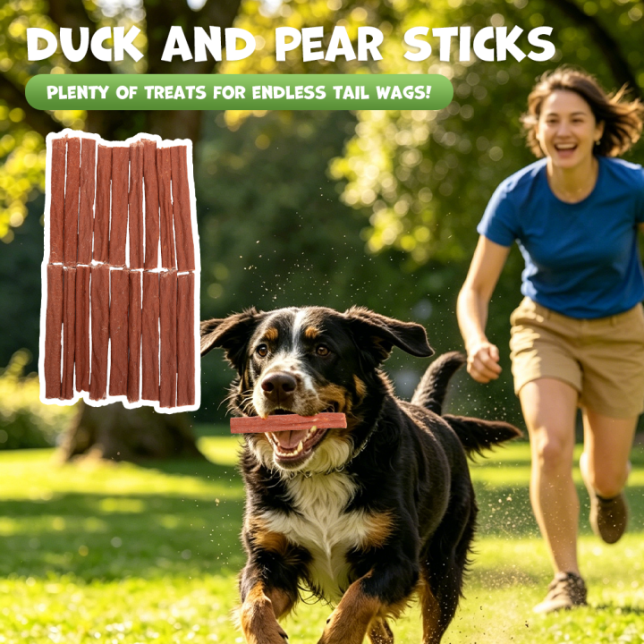 UNIQ PETS PRZYSMAKI DLA PSA CHEWY 500g paluszki z kaczką i gruszką